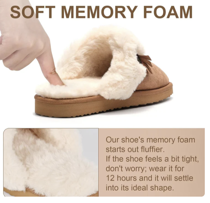 Cozy Western Faux Fur Slippers